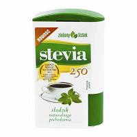 Słodzik 250 tabletek Stevia Zielony Listek