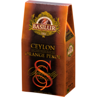 Herbata liściasta czarna CEYLON ORANGE PEKOE 100g - Basilur