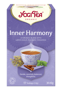 HERBATKA WEWNĘTRZNA HARMONIA (INNER HARMONY) BIO (17 x 1,8 g) 30,6 g - YOGI TEA