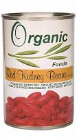 Fasola czerwona "Red kidney" BIO 400 g - Organic Foods