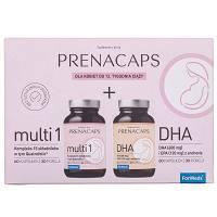 Prenacaps multi 1 + DHA dla kobiet w ciąży pierwsze 12 tyg. 2 x 60 kaps Formeds